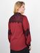 Women's blouse with lace Plus size. Bordeaux.485142672 485142672 photo 3