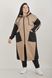 Autumn coat from a warm fleece. Beige.495278364 495278364 photo 3