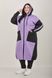 Autumn coat from a warm fleece. Lavender.495278365 495278365 photo 3