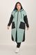 Autumn coat from a warm fleece. Mint.495278366 495278366 photo 1