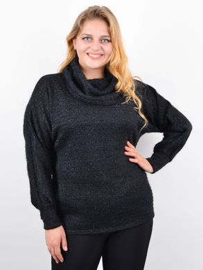 Women's knitted sweater Plus sizes. Black.485142526 485142526 photo