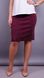 Office skirt of Plus sizes. Bordeaux.485131438 485131438 photo 2