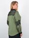 Women's blouse with lace Plus size. Olive.485142663 485142663 photo 3