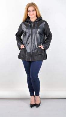 Demeter. Stylish large-sized jacket. Black. 485140524 photo