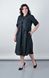 An elegant dress-shirt of Plus sizes. Black.485141781, not selected