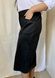 Classic suede women's skirt of Plus sizes. Black.464777867mari, not selected