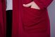 Кардо. Стильный женский кардиган больших размеров. Бордо. 485130816 фото 7