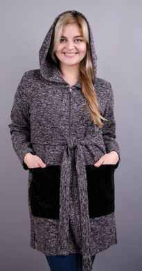 Clyde. Casual Cardigan Big Size. Grey. 485131337 photo