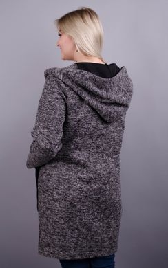Clyde. Casual Cardigan Big Size. Grey. 485131337 photo