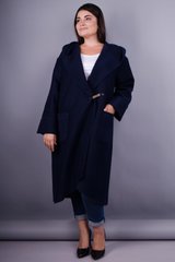 Women's Cardigan coat of Plus sizes. Blue.495278313 495278313 photo