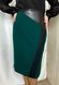 Classic combined with eco-skin skirt. Emerald.484853907mari56, L