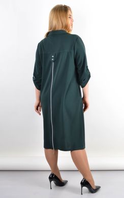 An elongated dress-shirt plus size. Emerald.485141552 485141552 photo