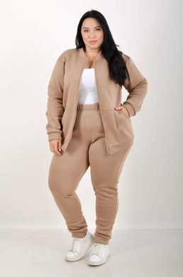 Costume sportivo su pantaloni in pile con cuffia. Beige.495278339 4952783395052 foto Costume sportivo su pantaloni in pile con cuffia. Beige.495278339 4952783395052 foto