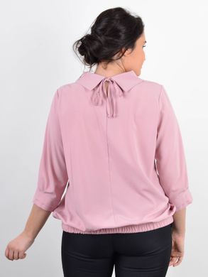 Біата. Ошатна жіноча блузка великих розмірів. Персик. 485141703 фото
