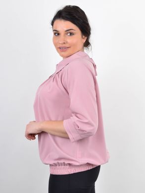 Біата. Ошатна жіноча блузка великих розмірів. Персик. 485141703 фото