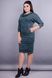 Women's dress in Plus size business style. Emerald.485131072 485131072 photo 1