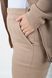 Costume sportivo su pantaloni in pile con cuffia. Beige.495278339 4952783395052 foto 10