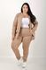 Costume sportivo su pantaloni in pile con cuffia. Beige.495278339 4952783395052 foto 5