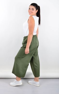 Pantaloni da ufficio pi&ugrave; dimensioni. Olive.485140779 485140779 foto