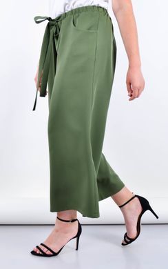 Pantaloni da ufficio pi&ugrave; dimensioni. Olive.485140779 485140779 foto