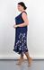 Knitted dress for the summer is Plus size. Blue.485141829 485141829 photo 3