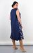 Knitted dress for the summer is Plus size. Blue.485141829 485141829 photo 4