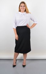 Classic skirt for plus size. Black.485142499 485142499 photo