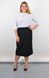 Classic skirt for plus size. Black.485142499 485142499 photo 1