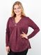 Women's knitted sweater Plus sizes. Bordeaux.485142689 485142689 photo 1