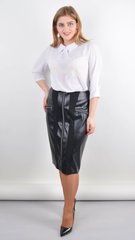 Bela. Fashionable skirt for large sizes. Black. 485140454 photo