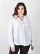 Slava. Women's blouse for large sizes. White. 485141792 photo 2