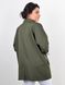 BEL. Female jacket on a full figure. Olive. 485141754 photo 4