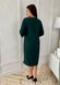 Combined Plus size dress. Emerald.440880336mari50, M