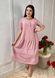 Romantic combination dress of Plus sizes. Powder.41153747058 411537470 photo 11