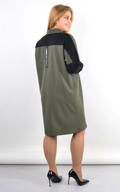 חולצת נשים עם ברק בגדלי פלוס. Olive.485141526 485141526 צילום