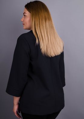 Omega. Female office jacket large sizes. Black. 485139919 photo