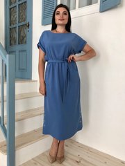 A Plus size beautiful dress of Plus size. Denim.399120980mari, not selected