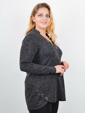 Elena. Female jerseys knitted sizes. Graphite. 485142696 photo
