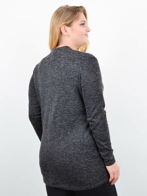 Elena. Female jerseys knitted sizes. Graphite. 485142696 photo
