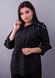 Casual shirt for the office of Plus sizes. Black.485138198 485138198 photo 2