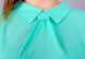 Кортні. Ніжна жіноча блузка великих розмірів. М'ята. 485130766 фото 4