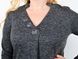 Elena. Female jerseys knitted sizes. Graphite. 485142696 photo 5
