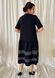 Romantic combination dress of Plus sizes. Black.4115372645052, not selected