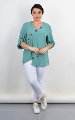 Summer blouse plus size. Mint.485141632 485141632 photo
