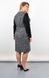 Dress in a business style plus size. Black gray.485142517 485142517 photo 4