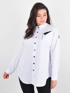 Women's shirt for Plus sizes. White.485141084 485141084 photo