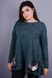 Eugene. Beautiful tunic for women with lush forms. Emerald. 485131086 photo 1