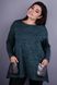 Eugene. Beautiful tunic for women with lush forms. Emerald. 485131086 photo 3