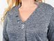 Elena. Female jerseys knitted sizes. Grey. 485142705 photo 5