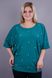 An elegant blouse for women plus size. Turquoise.485131269 485131269 photo 1